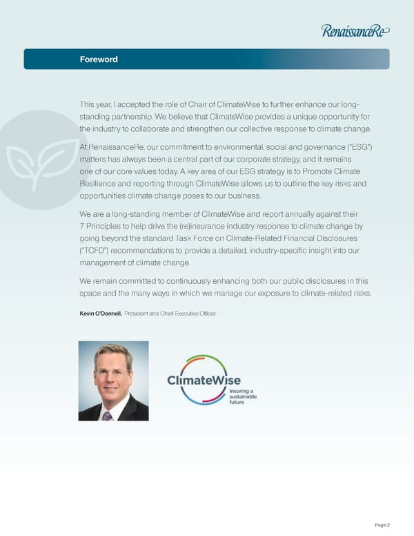 2022 ClimateWise Report - Page 4