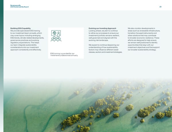 RenaissanceRe 2025 Sustainability Report - Page 24