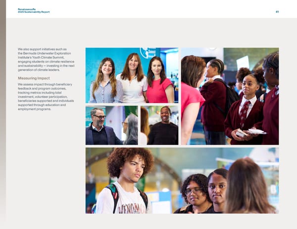 RenaissanceRe 2025 Sustainability Report - Page 44