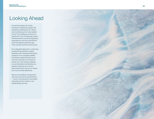 RenaissanceRe 2025 Sustainability Report - Page 51